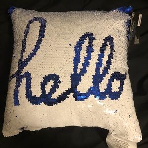 Reversible Sequin Pillow